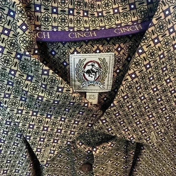 STARCHED Men's Cinch Short Sleeve Button Down - Picture 3 of 3